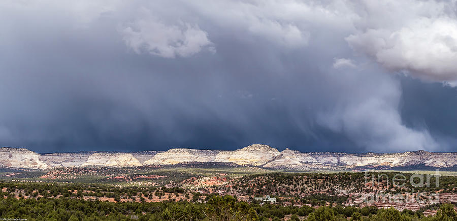 Southern Utah Spring Storm Panorama Photograph
