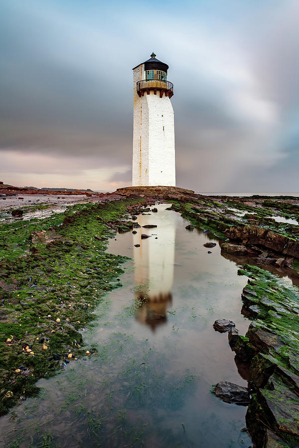 Southerness Lighthouse Photograph by Grant Glendinning