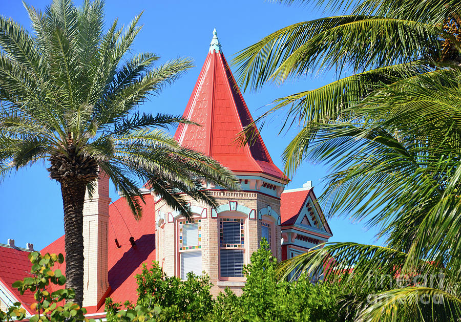 Southernmost home Key West Florida Photograph by David Lee Thompson