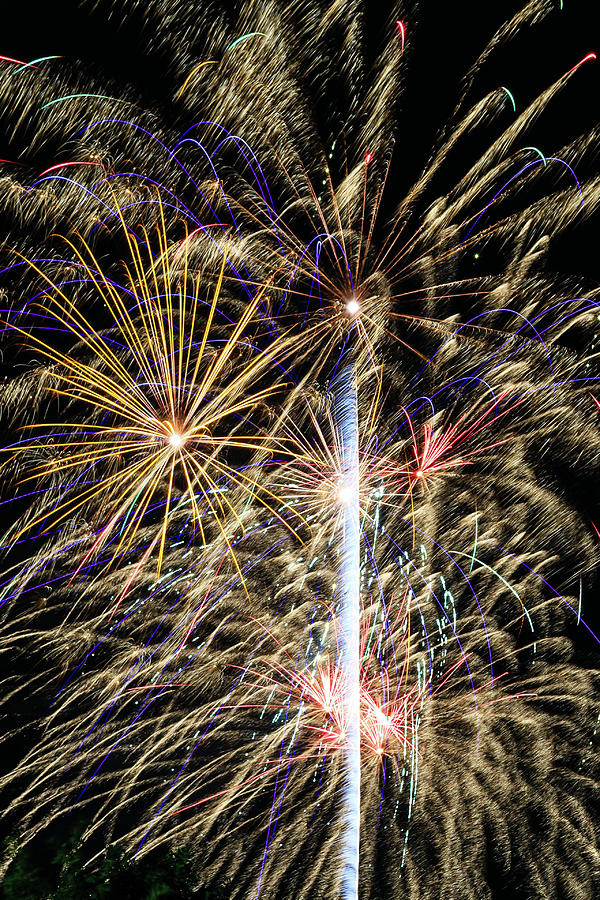 Southlake Fireworks 3 Photograph by HawkEye Media
