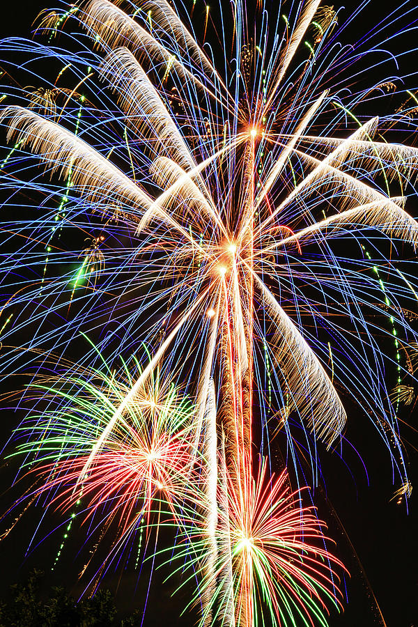 Southlake Fireworks 4 Photograph by HawkEye Media