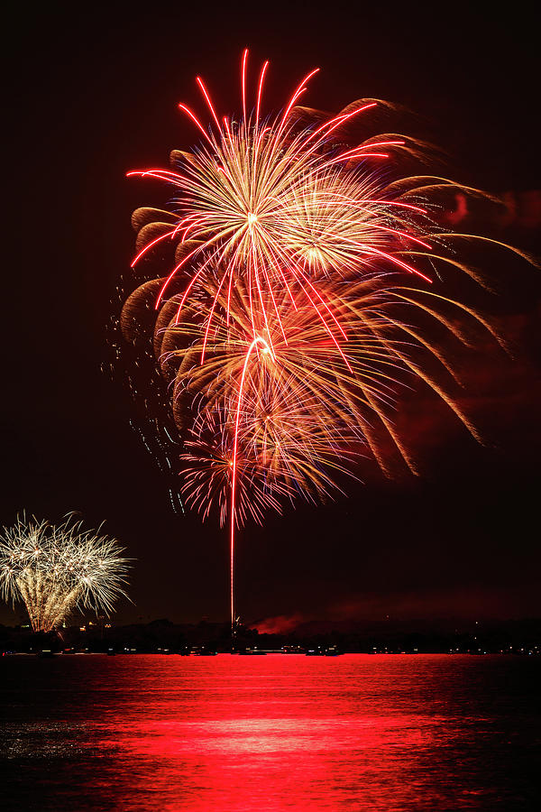 Southlake Fireworks 5 Photograph by HawkEye Media