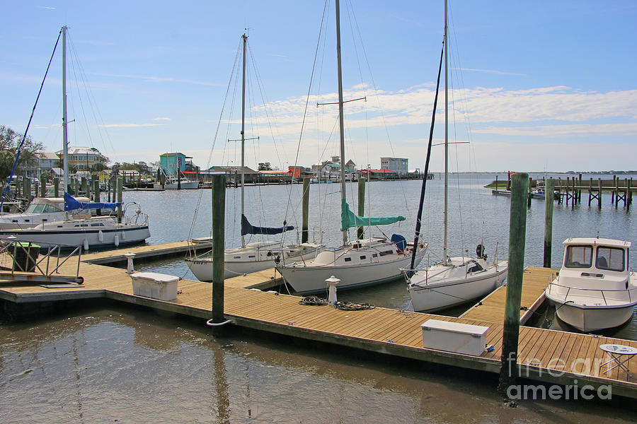 Southport NC Waterfront  6788 Photograph by Jack Schultz