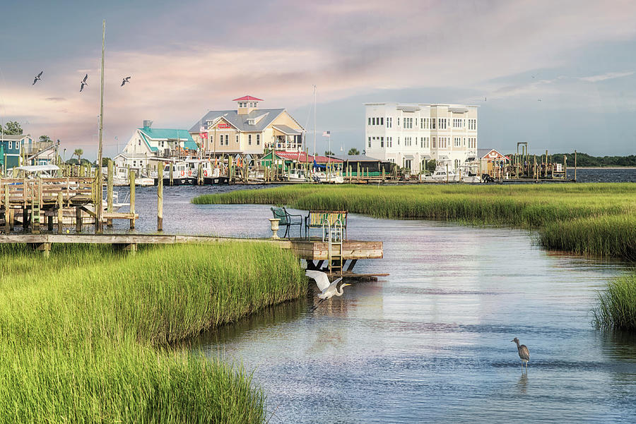 Southport Yacht Basin Photograph by Susan Yerry - Fine Art America