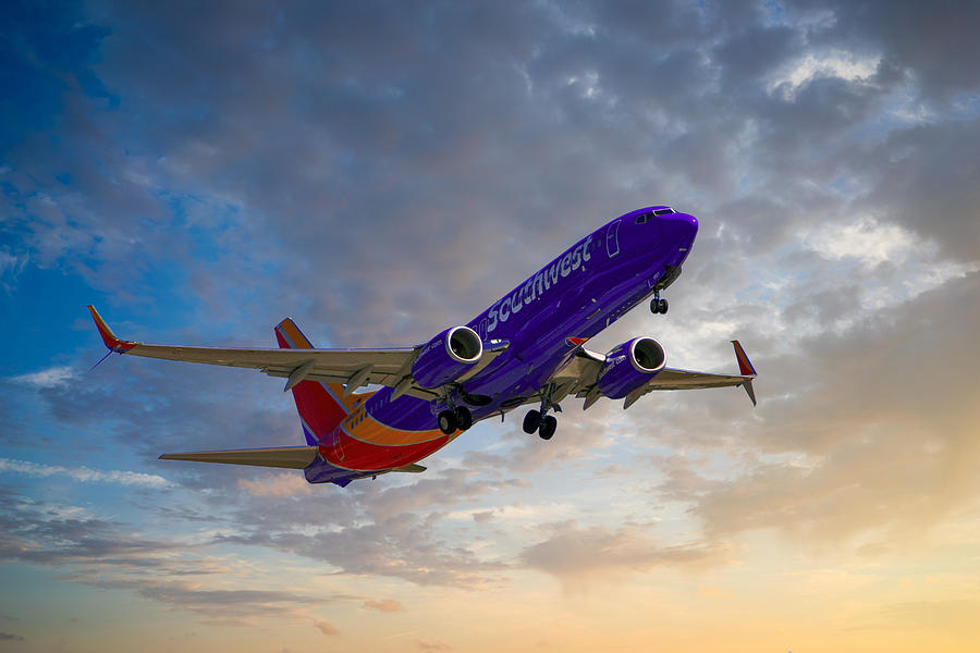 SouthWest 737 Photograph by Chris Smith
