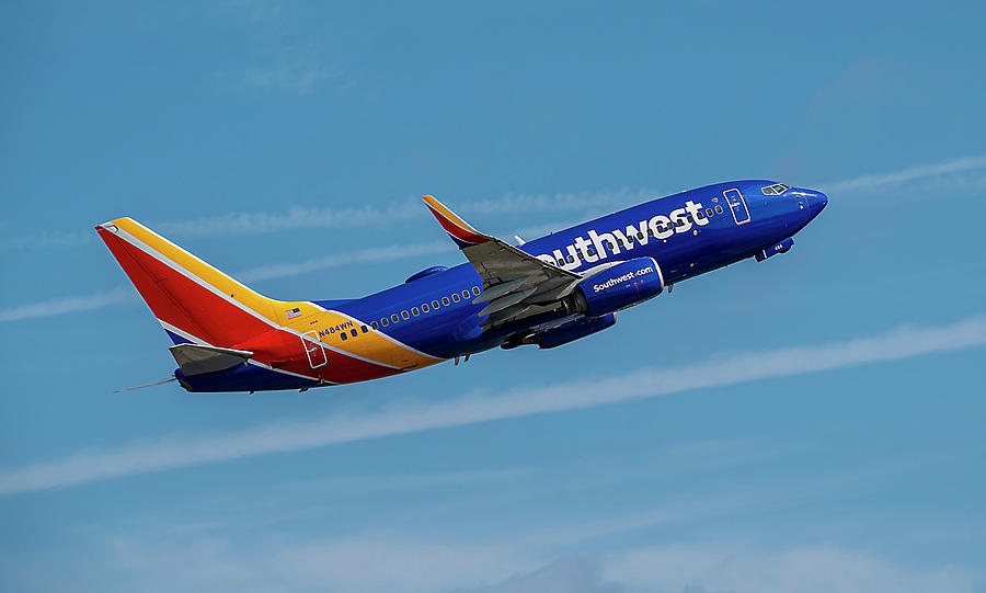 Southwest Airline Photograph by Dart Humeston