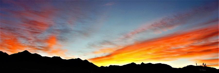 Southwest Desert Mountain Sunrise Photograph by Barbara Chichester