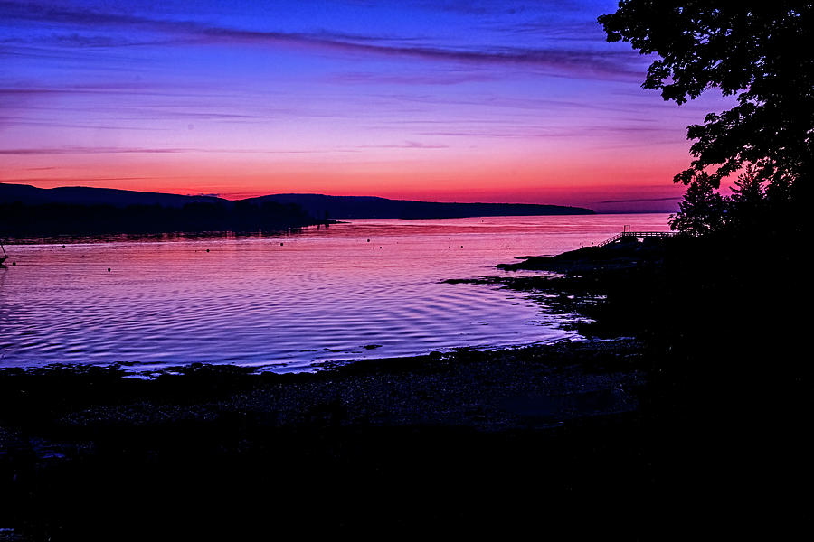 Southwest Harbor Sunrise Photograph by Tom Singleton