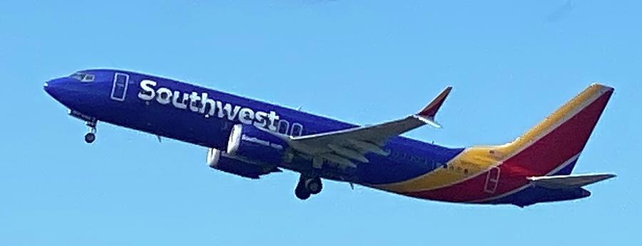 SouthWest Jet  Photograph by Andrea Callaway
