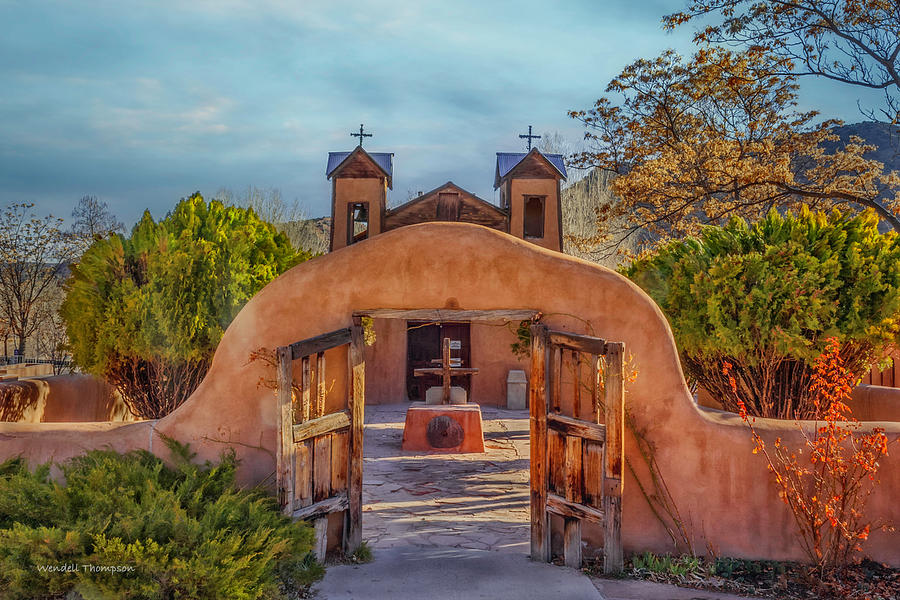Chimayo Mission, New Mexico Photograph by Wendell Thompson