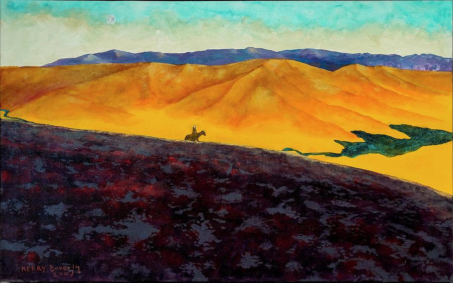 Southwestern Scene Painting by Kerry Beverly