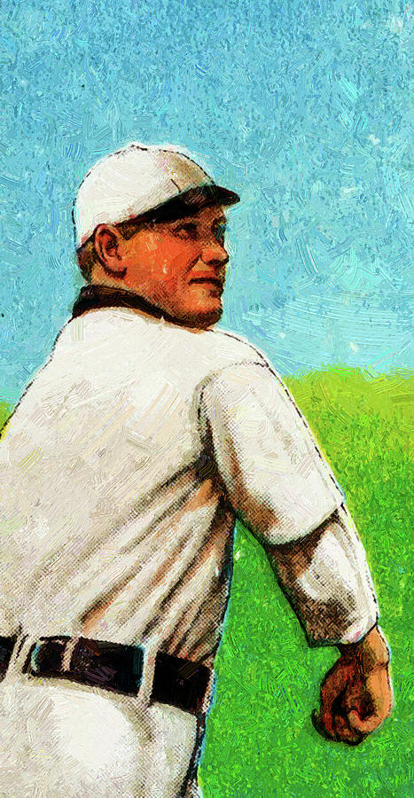 Sovereign Jim Delahanty Baseball Game Cards Oil Painting Painting
