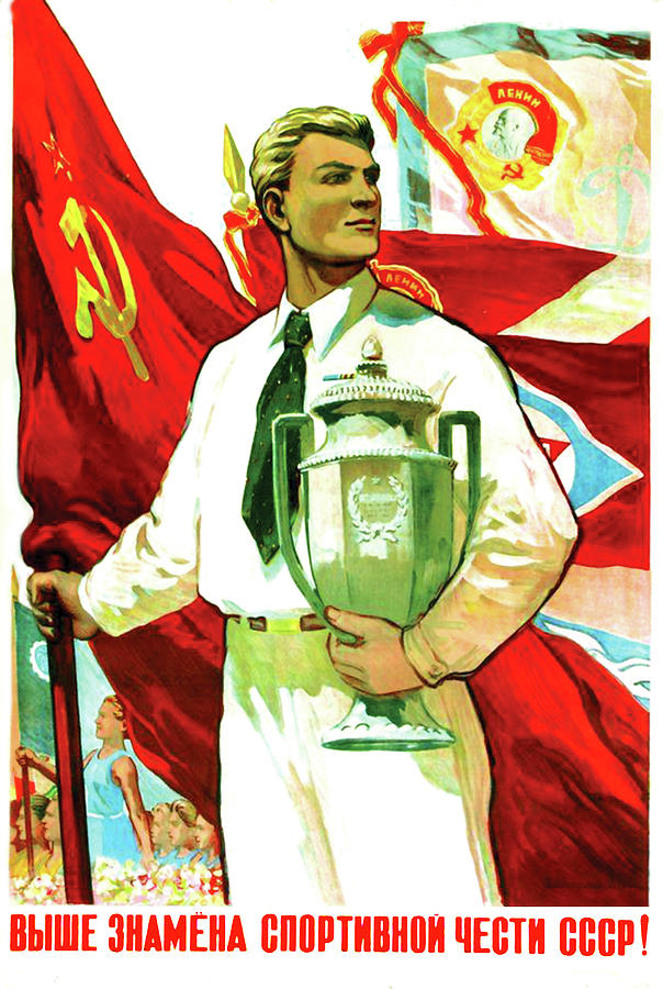 Sports Digital Art - Soviet Champion by Long Shot