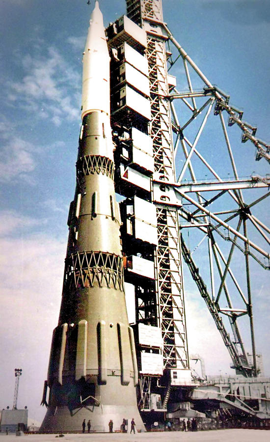 Soviet N1 Moon Rocket Photograph by Long Shot