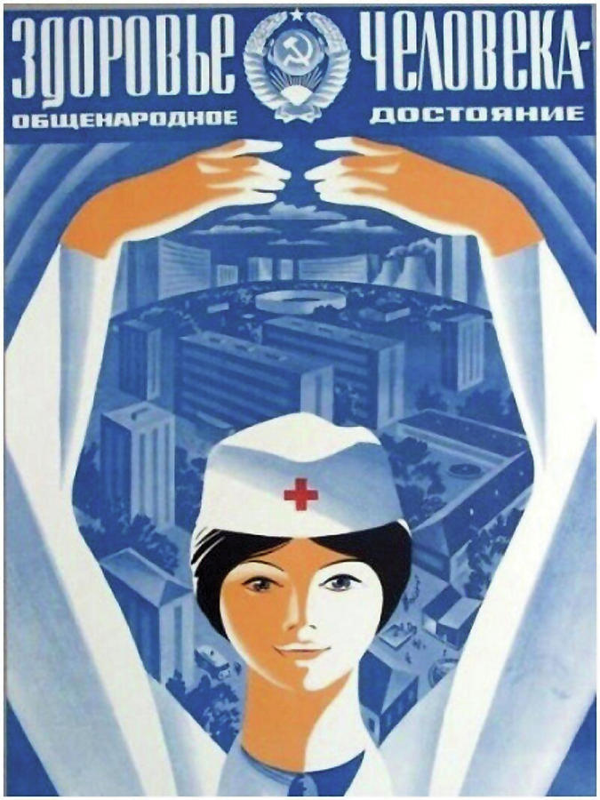 Soviet Nurse Digital Art by Long Shot