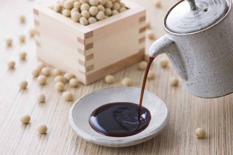 Soy Sauce and Soybean Photograph by Mixa