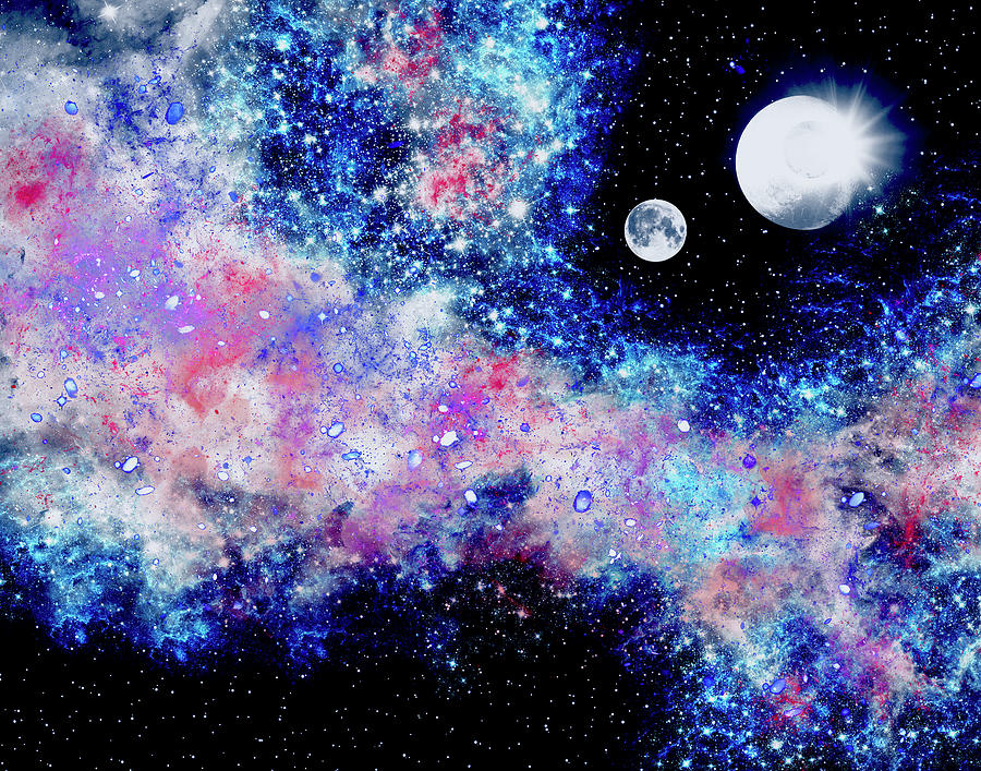 Space Candy Digital Art by Michael Damiani