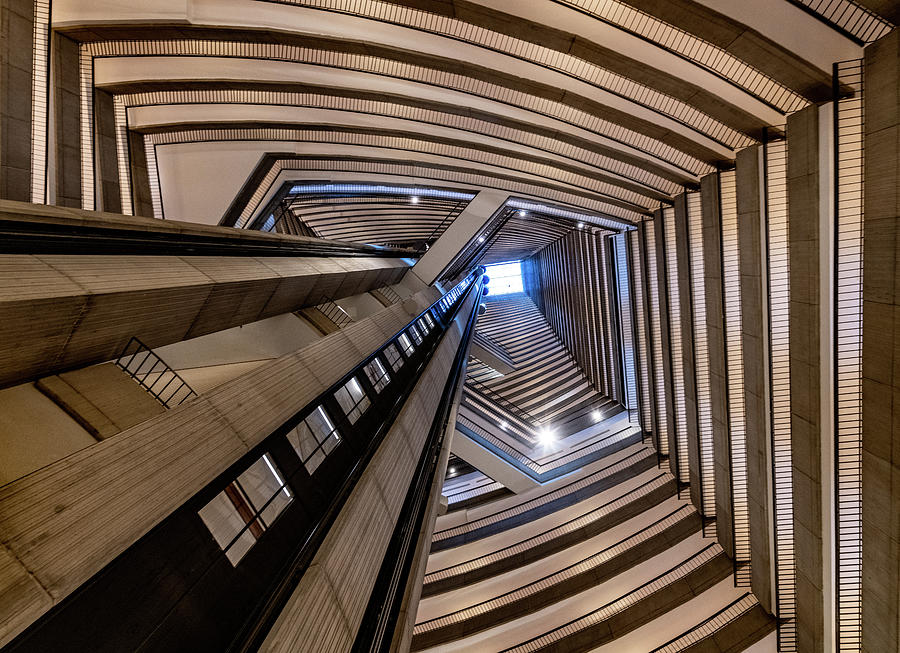 Atlanta Photograph - Space Elevator by Randy Scherkenbach