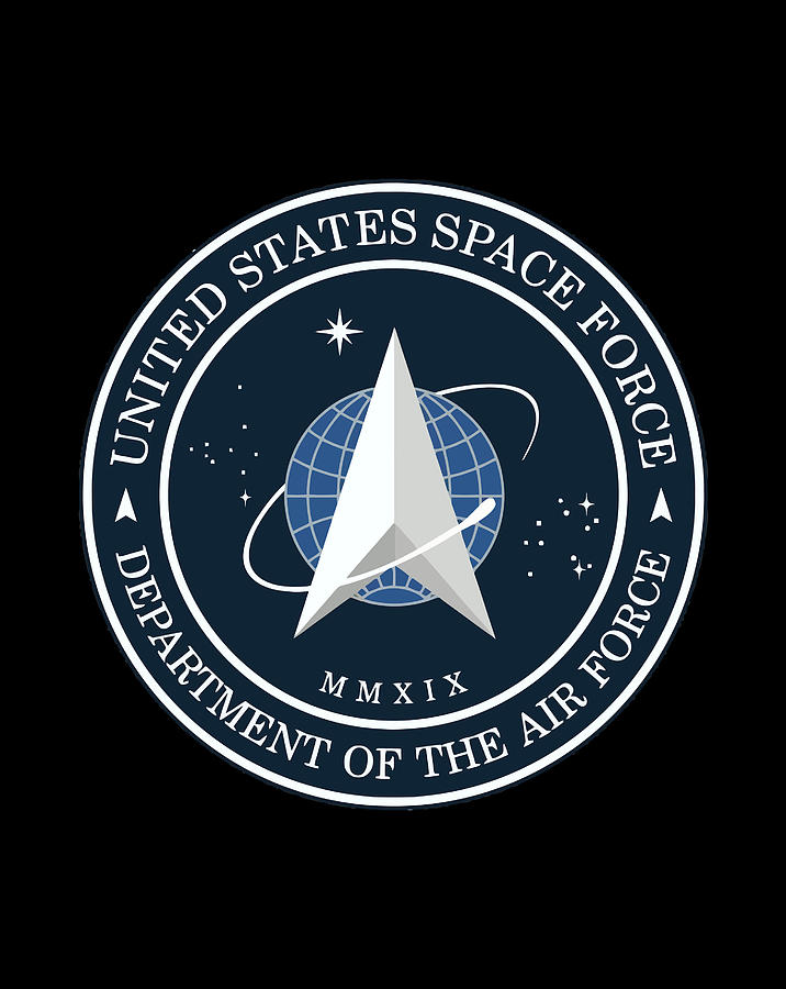 Space Force Nasa Logo Spaceforce Emblem Military Gift Digital Art by ...