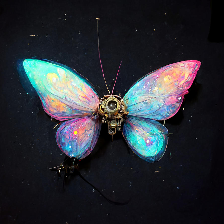 Space  Galaxy  Neon  Unicorn  Steampunk  Butterflies  C686f2be  C914  450a  8715  664535762760 By Painting