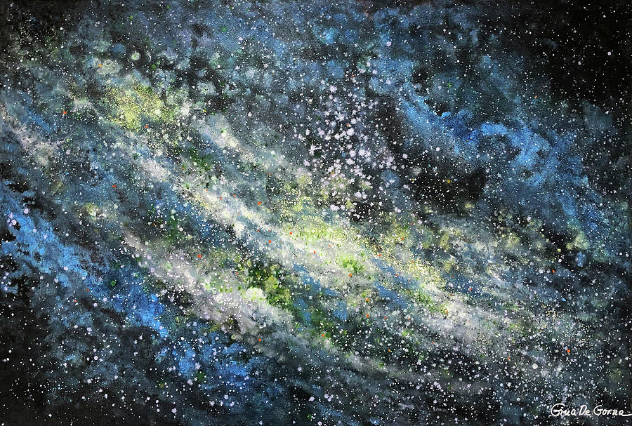 Space Painting by Gina De Gorna