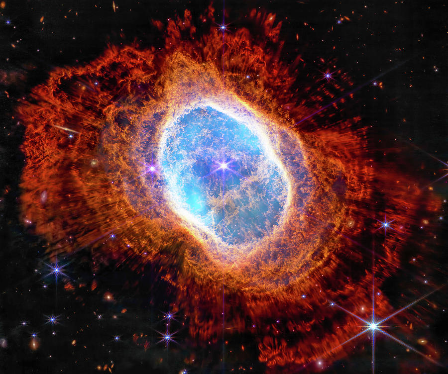 Space Image James Webb Telescope Southern Ring Nebula 02 Photograph by ...