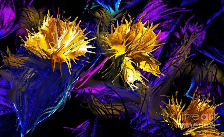 Space Jellies Digital Art by Denise Railey