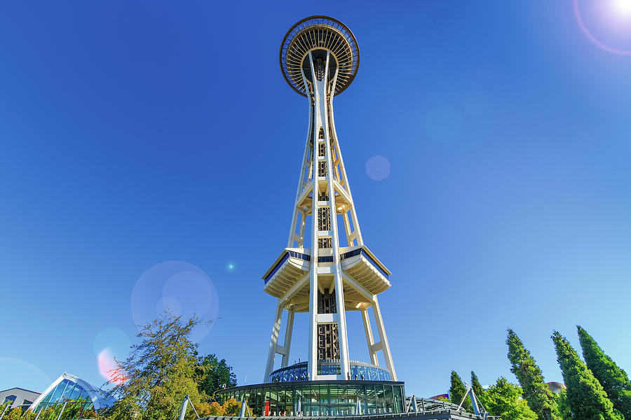 Space Needle In Seattle Photograph