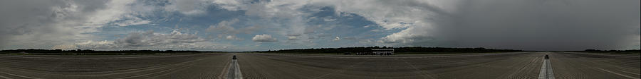 Space Shuttle Runway Panorama Photograph by Carolyn Hutchins