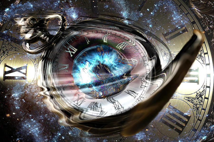 Space-Time 2 Digital Art by Lisa Yount