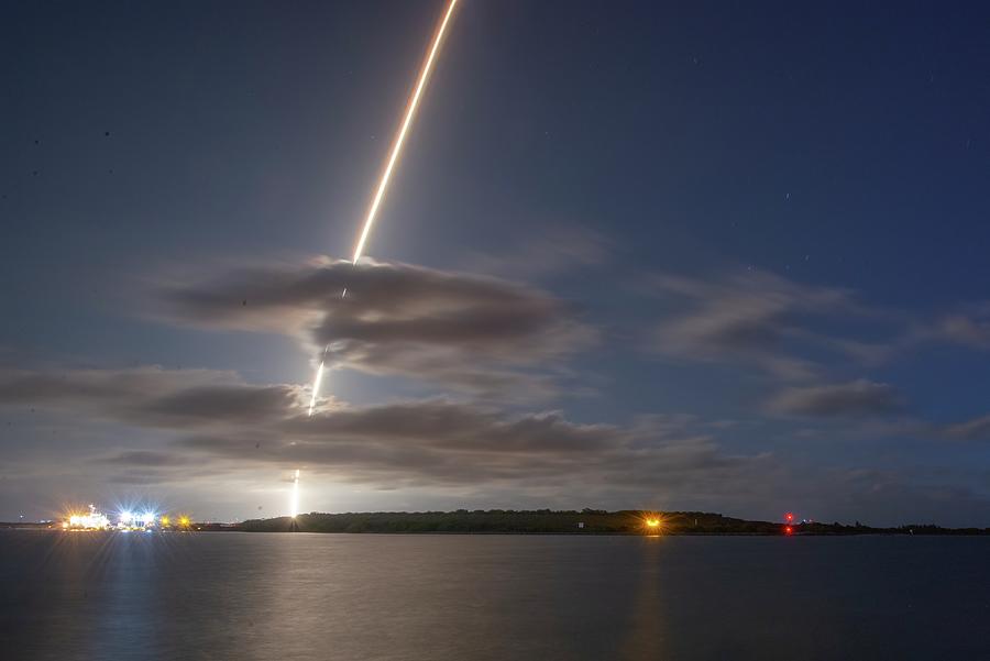 SpaceX Crew-2 Launch Photograph by Bradford Martin