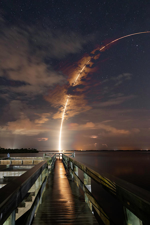 SpaceX Launches Starlink 6-3 Photograph by Gordon Elwell