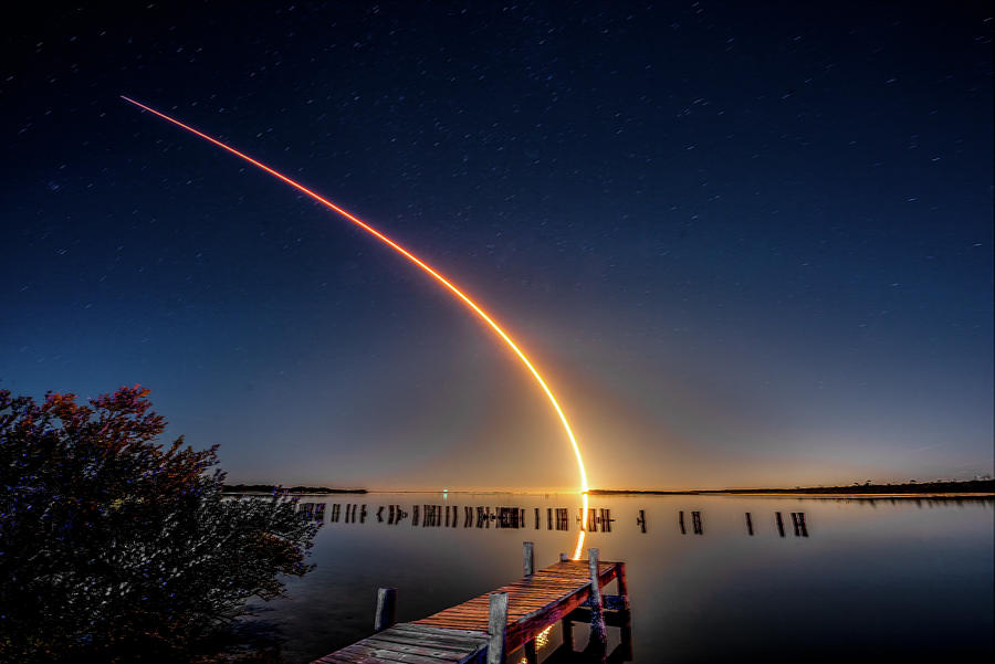 SpaceX Starlink Satellites Photograph by Norman Peay