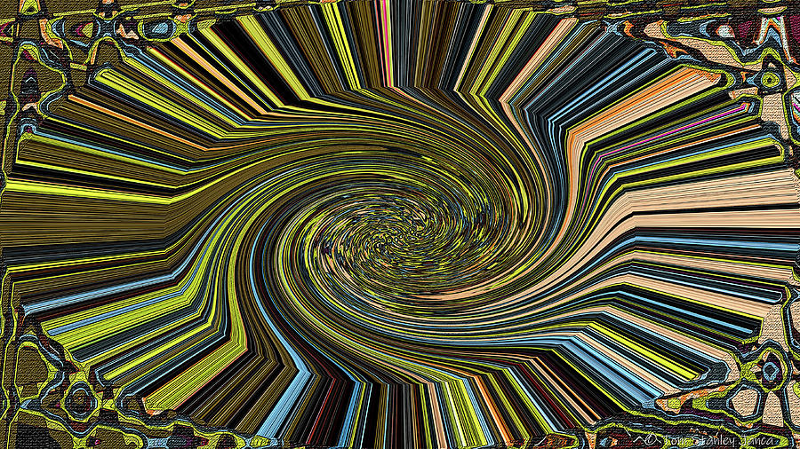 Spaghetti Tray Abstract 3epe Digital Art by Tom Janca