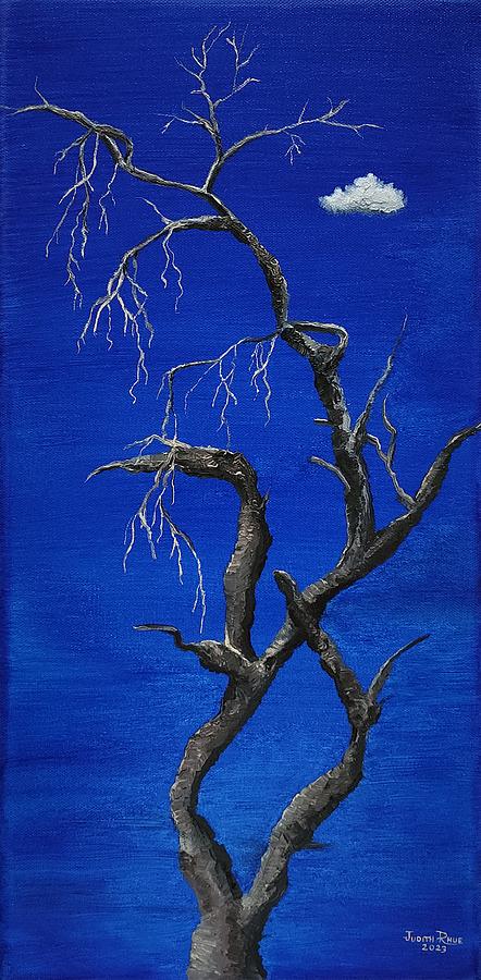 Spaghetti Tree Painting by Judith Rhue