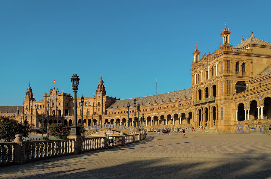 Spain Square in Seville, Andalusia Photograph by Angelo DeVal