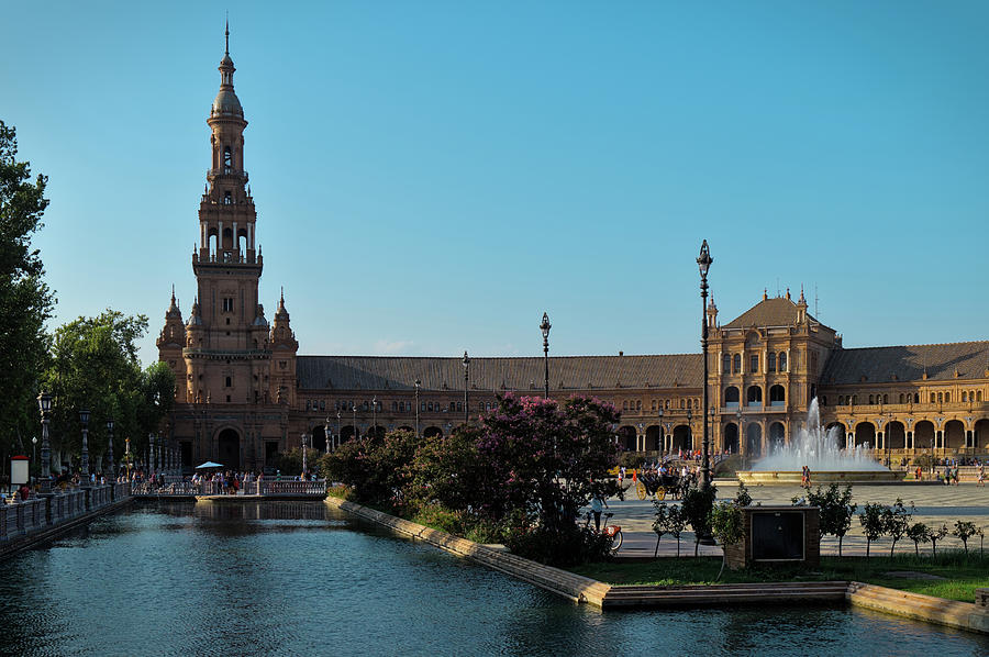 Spain Square in Seville Photograph by Angelo DeVal