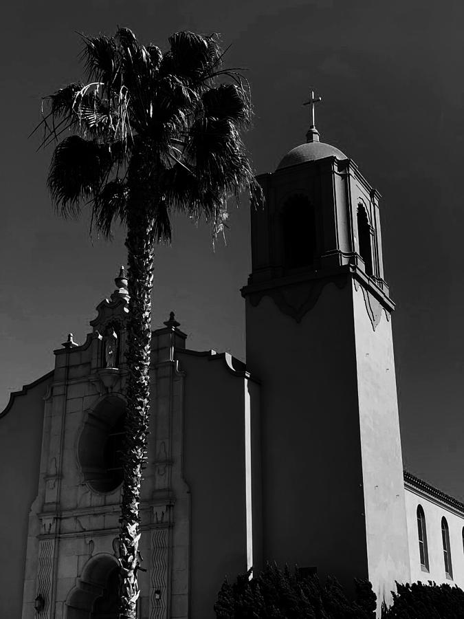Spanish California Church Photograph