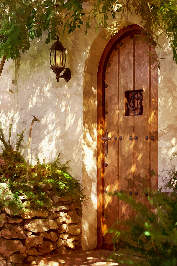 Spanish Doorway Digital Art by Naomi Maya