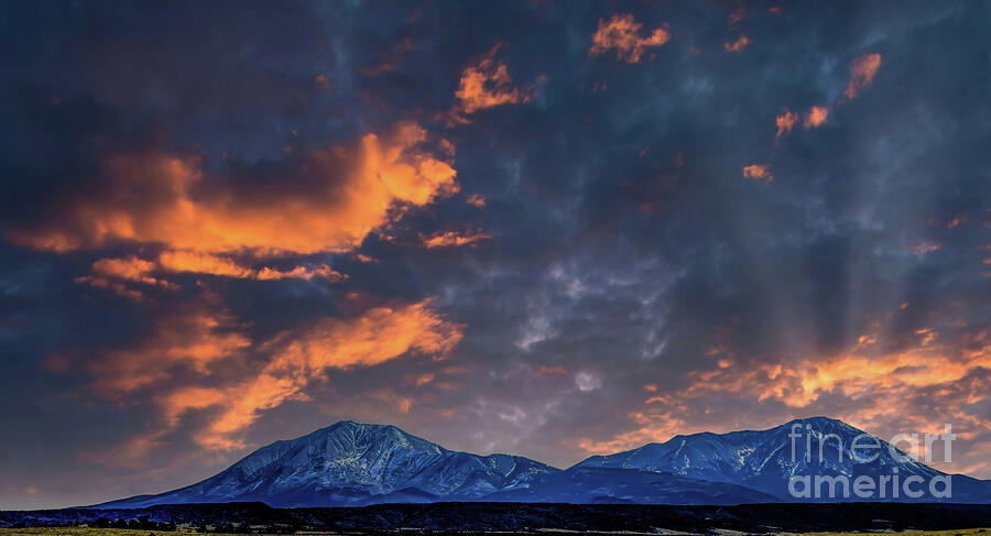 Spanish Peaks Sunset Photograph by Jon Burch Photography