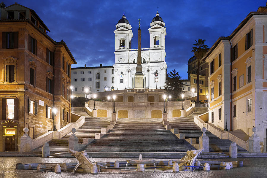 Spanish Steps Scalinata di Trinità dei Monti Rome Italy Photograph by Joe Daniel Price