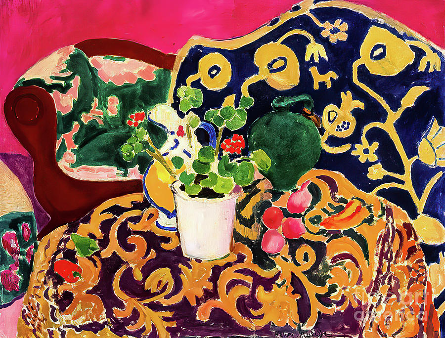 Spanish Still Life by Henri Matisse 1911 Painting by Henri Matisse