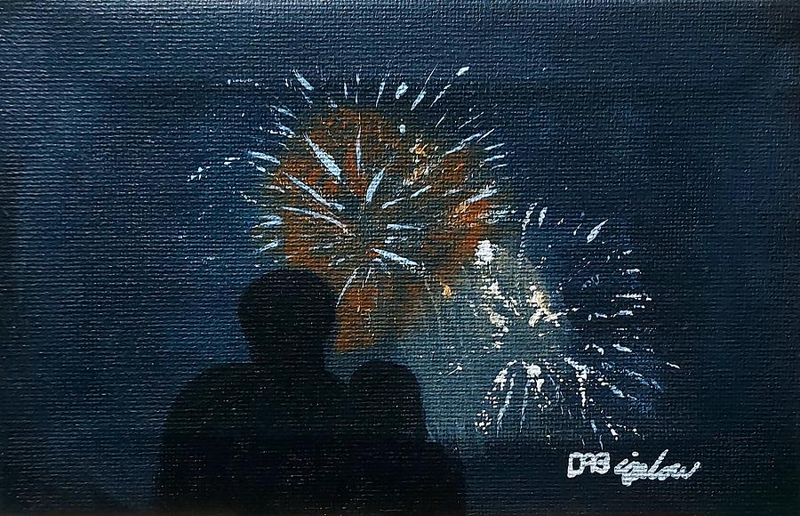 Spark Painting by David Bigelow