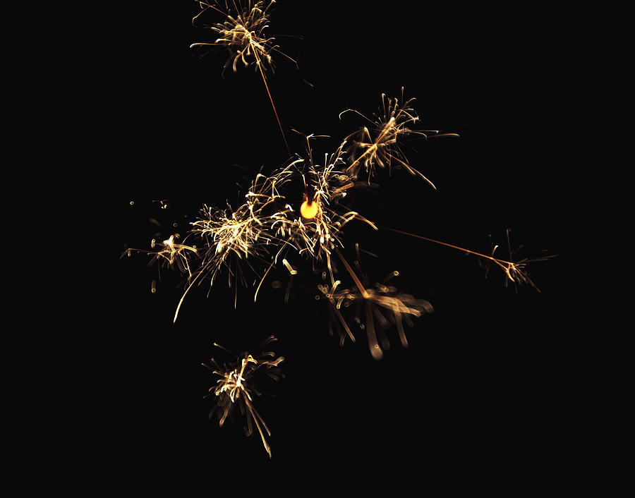 Sparkler fireworks Photograph by Yusuke Murata