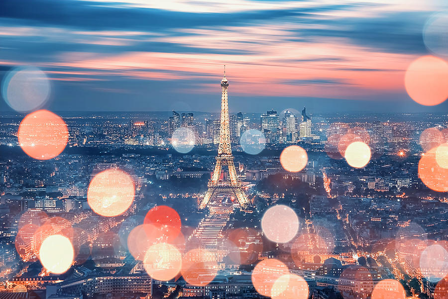 Architecture Photograph - Sparkling Paris by Manjik Pictures