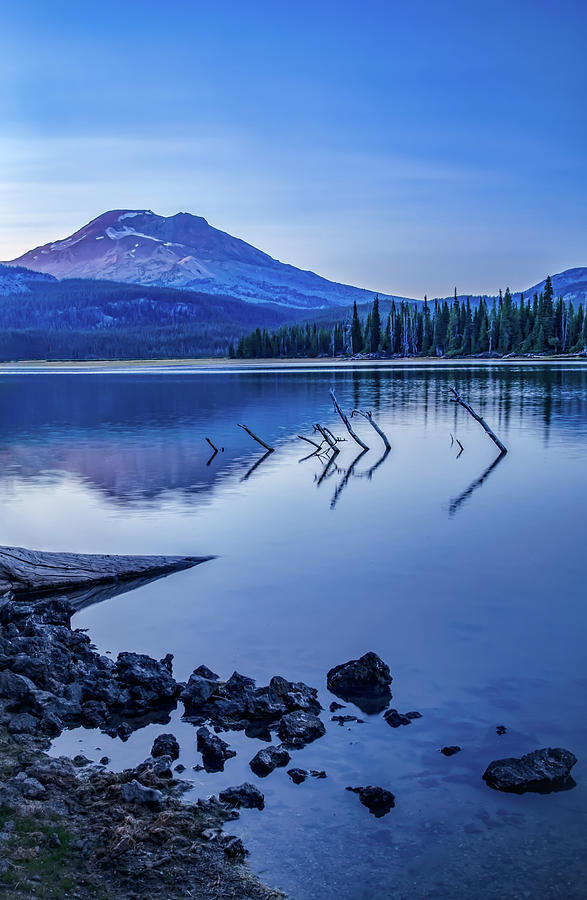 Sparks Lake Evening Photograph by Don Schwartz