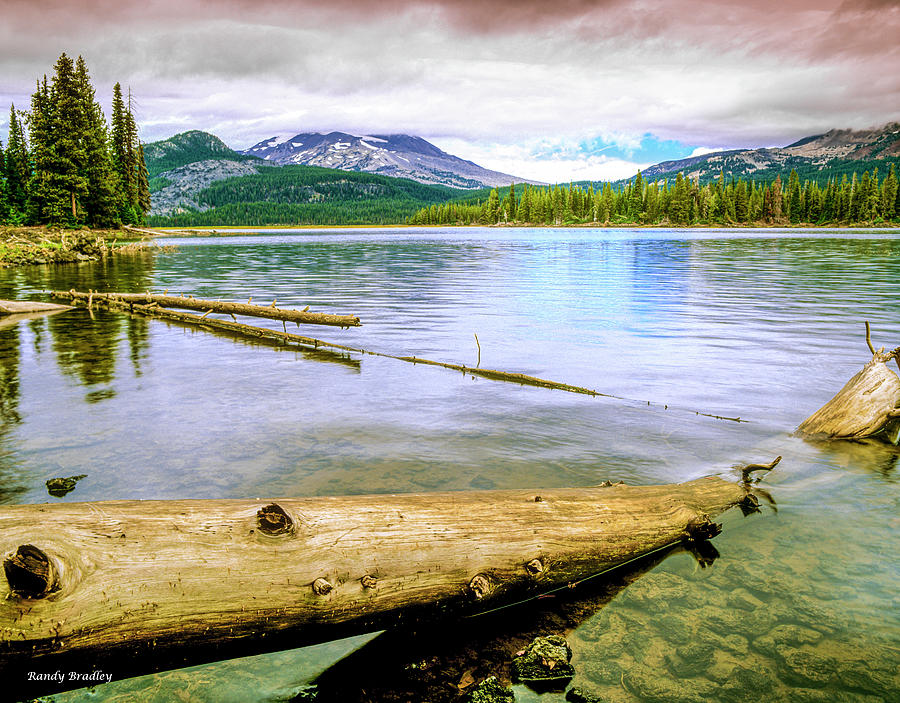 Sparks Lake Oregon  Photograph by Randy Bradley