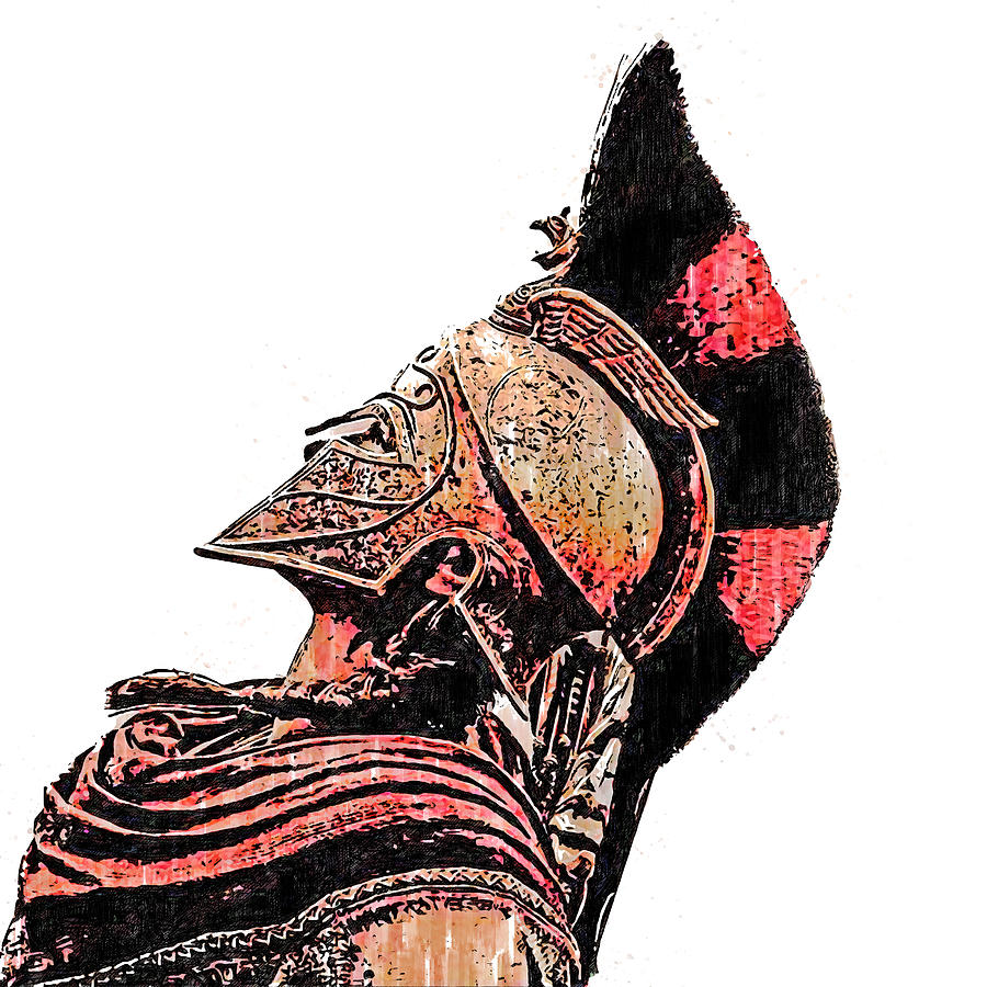 Spartan Hoplite - 67 Painting by AM FineArtPrints