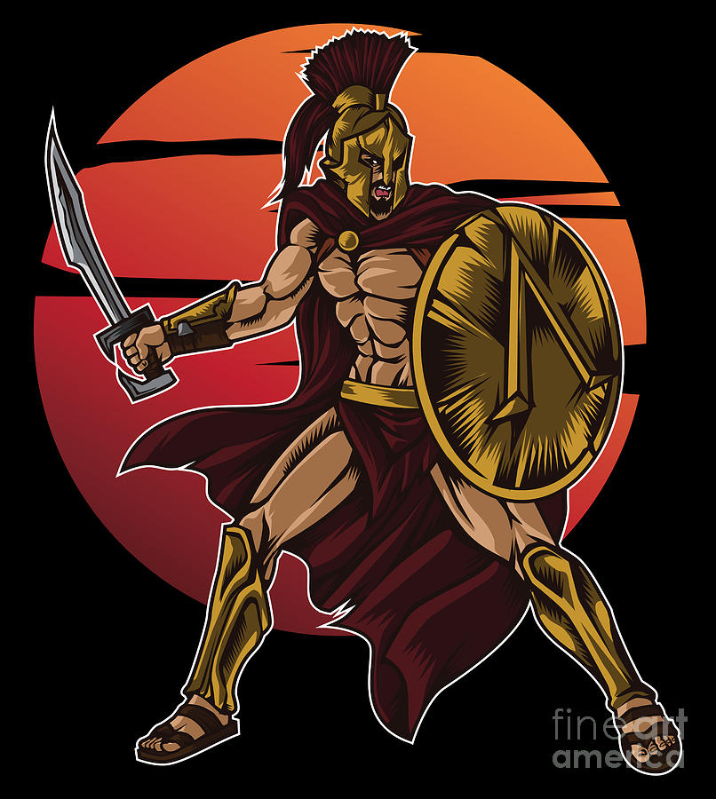 Sparta Warrior - I am a Spartan girl