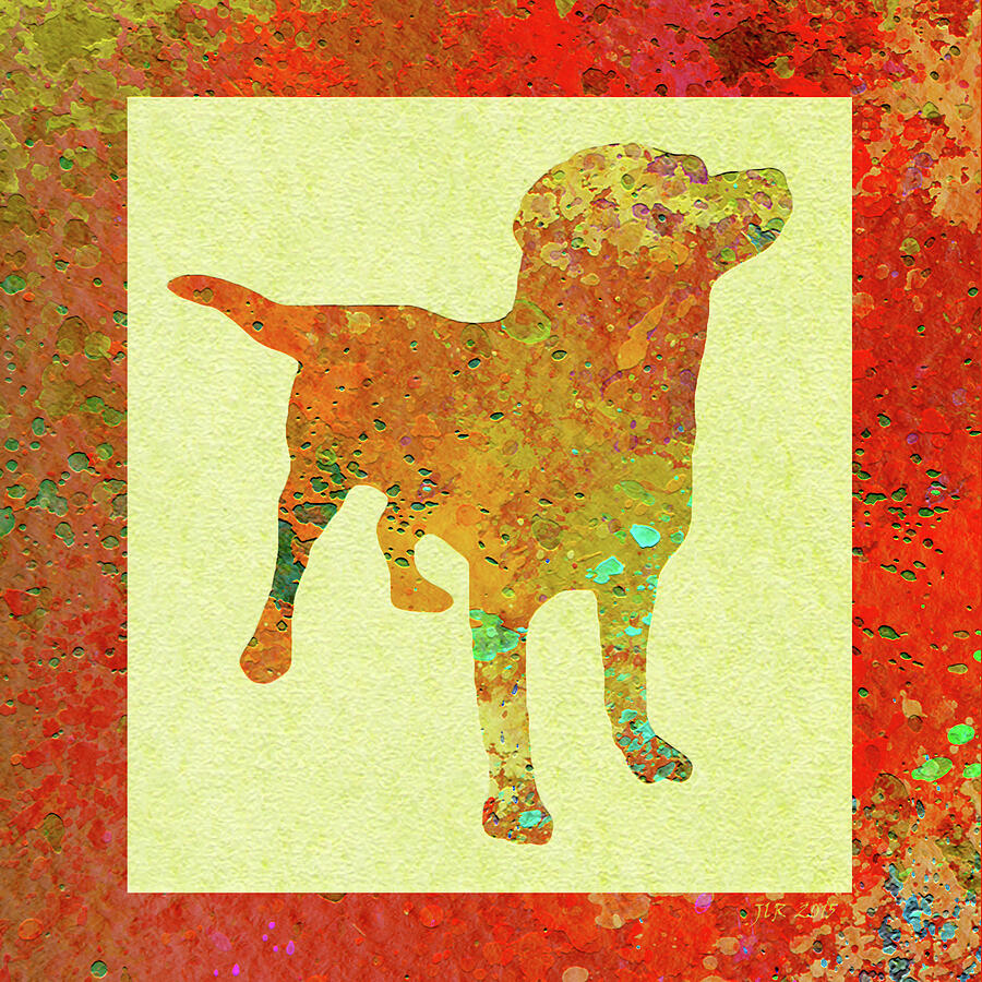 Spatter Labrador Digital Art by Bamalam Art Spatter Labrador Digital Art by Bamalam Art